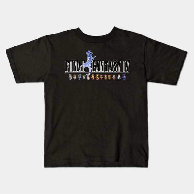 Final Fantasy IV Kids T-Shirt by brcgreen